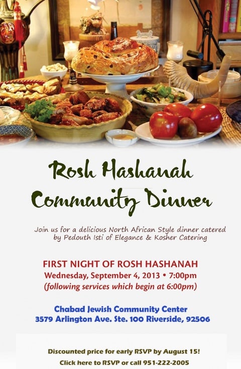 Rosh Hashanah Community Dinner