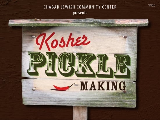 Kosher Pickling Workshop